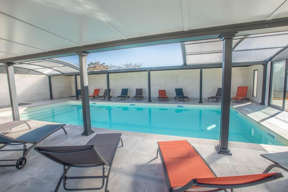 Le Matelot Maison Avec Piscine/Parking/Wifi/Plages 5Kms Ле Мат Екстериор снимка