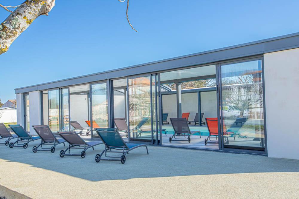 Le Matelot Maison Avec Piscine/Parking/Wifi/Plages 5Kms Ле Мат Екстериор снимка